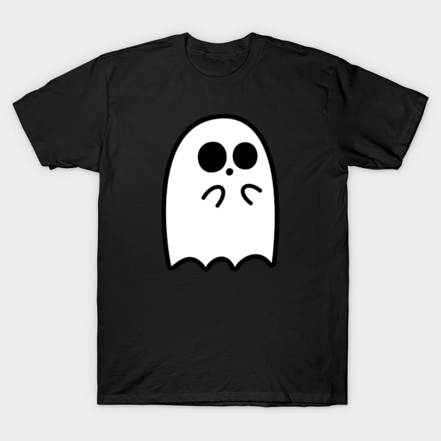 Ooo Ghost T-Shirt by JadedOddity